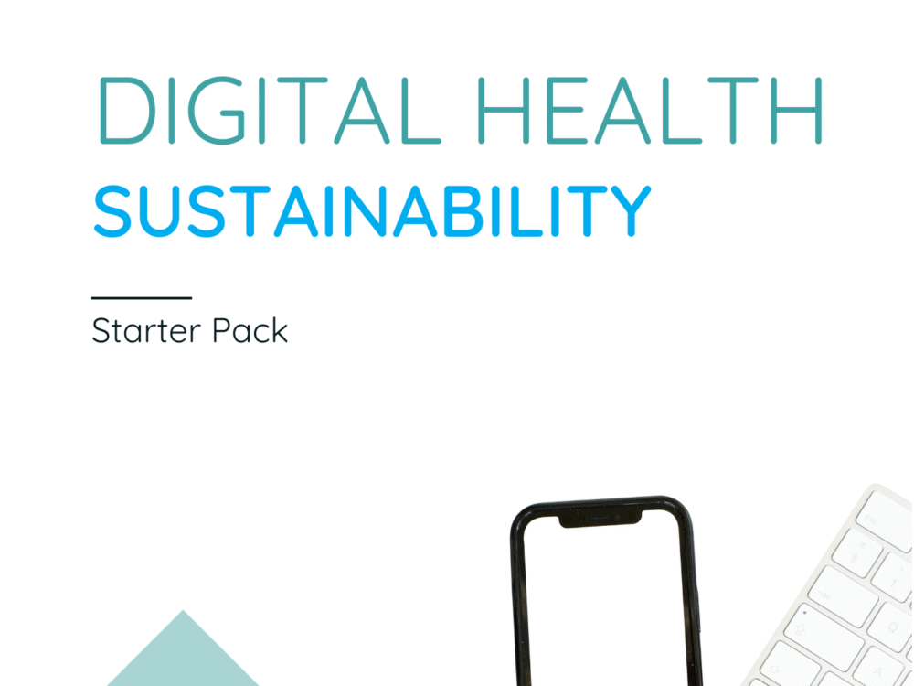 Digital Health Sustainability Starter Pack